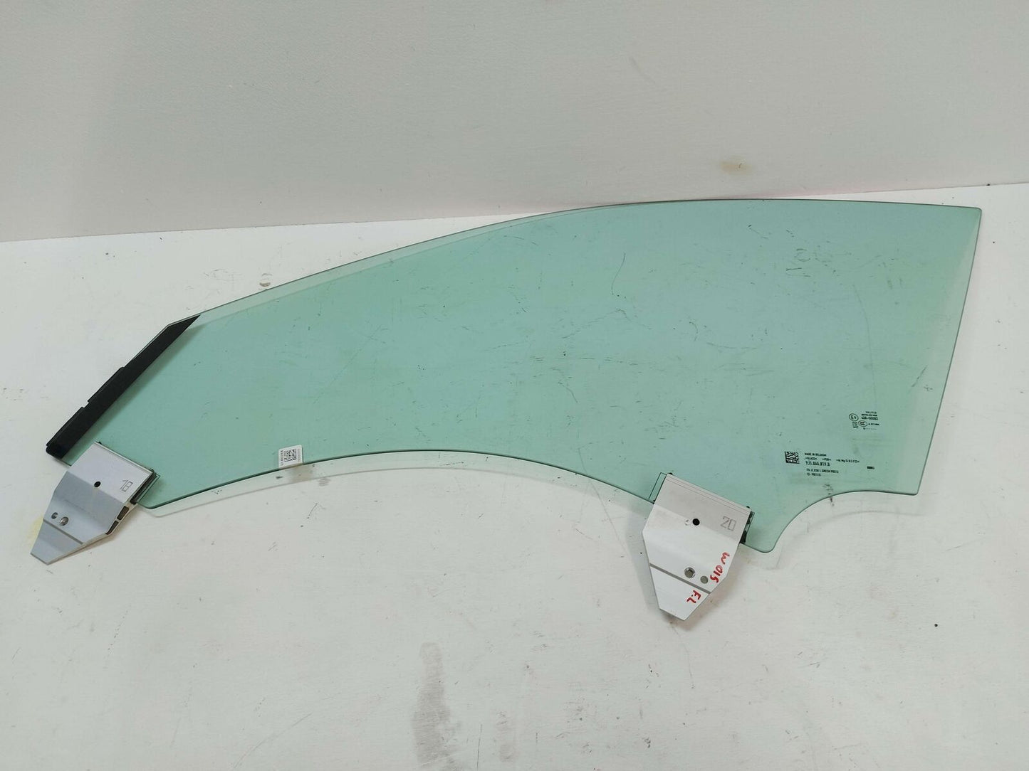 2020 PORSCHE TAYCAN FRONT LEFT DOOR GLASS WINDOW 9J1845019B 9J1845819B