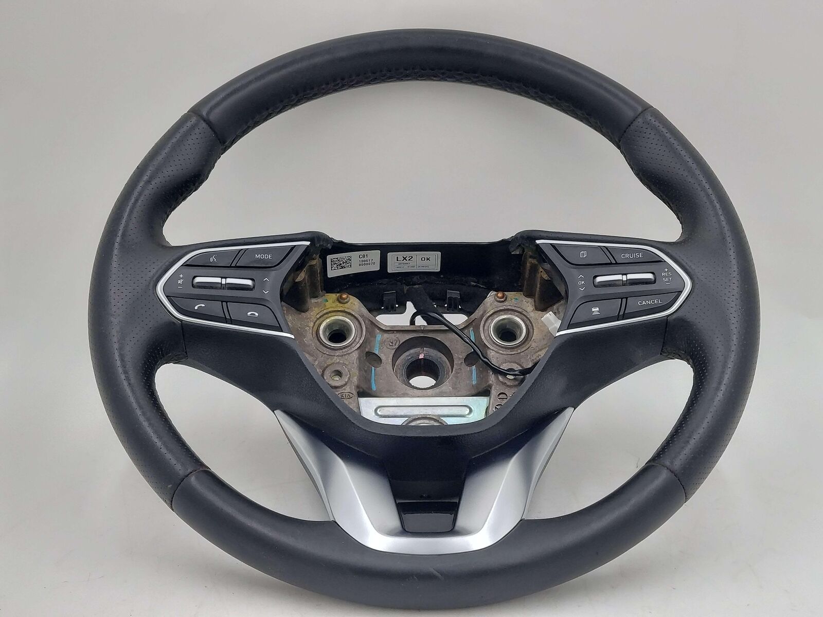 20 HYUNDAI PALISADE STEERING WHEEL BLACK LEATHER 56113-S1000