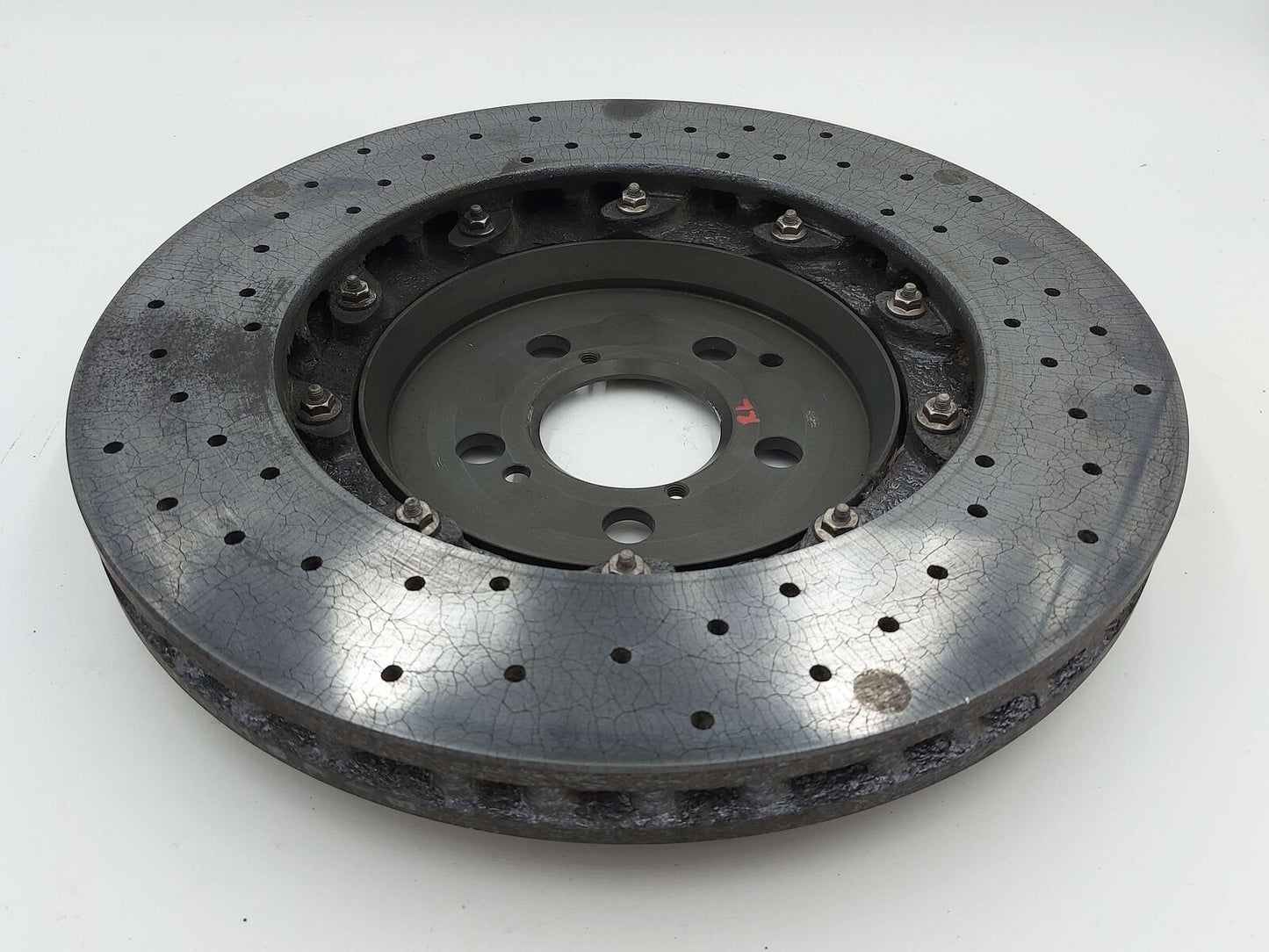 2022 MERCEDES AMG SL63 R232 REAR RIGHT BRAKE DISC ROTOR CARBON CERAMIC