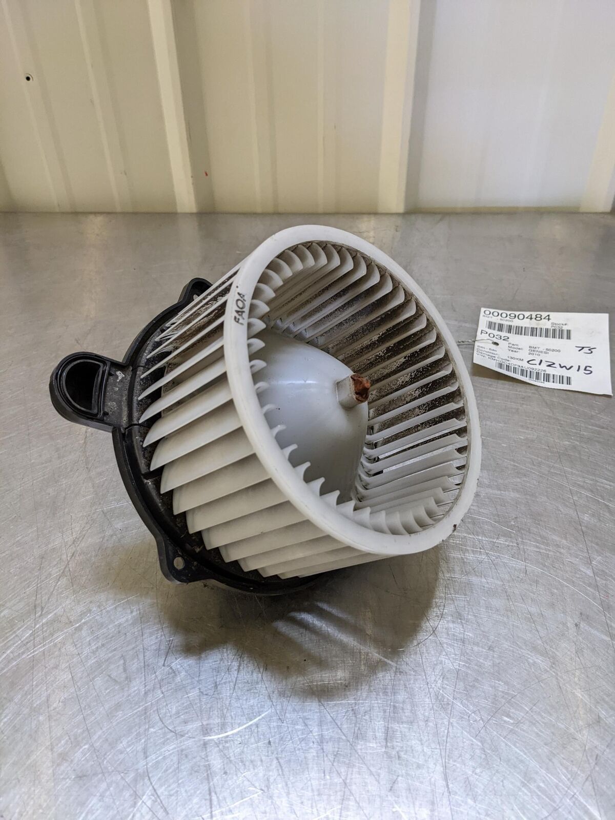 09-14 HYUNDAI GENESIS Blower Motor 130K KM