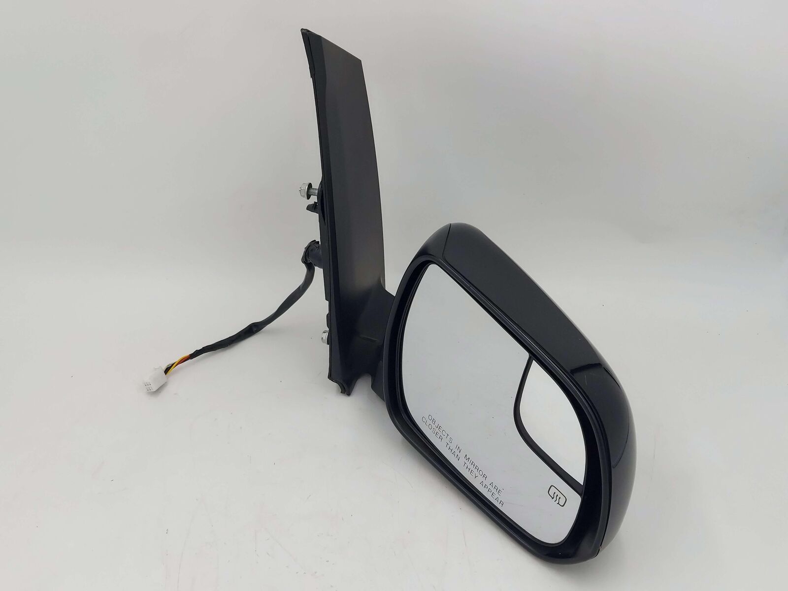 15-17 TOYOTA SIENNA SE RIGHT DOOR MIRROR HEATED MIDNIGHT BLACK 879108150C1