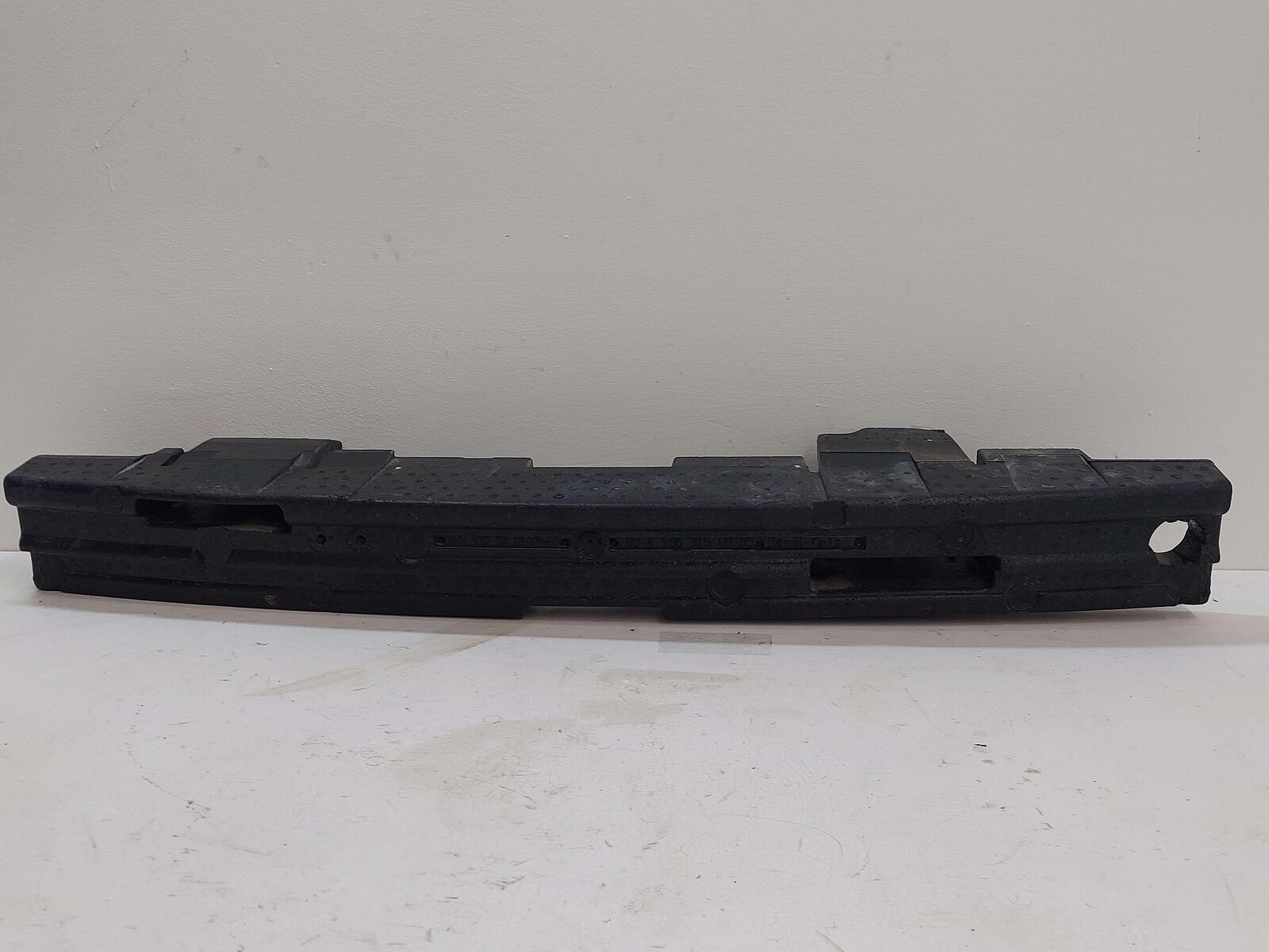 12 MERCEDES ML63 AMG W166 REAR BUMPER ABSORBER TRAILER HITCH STYLE A1663150065