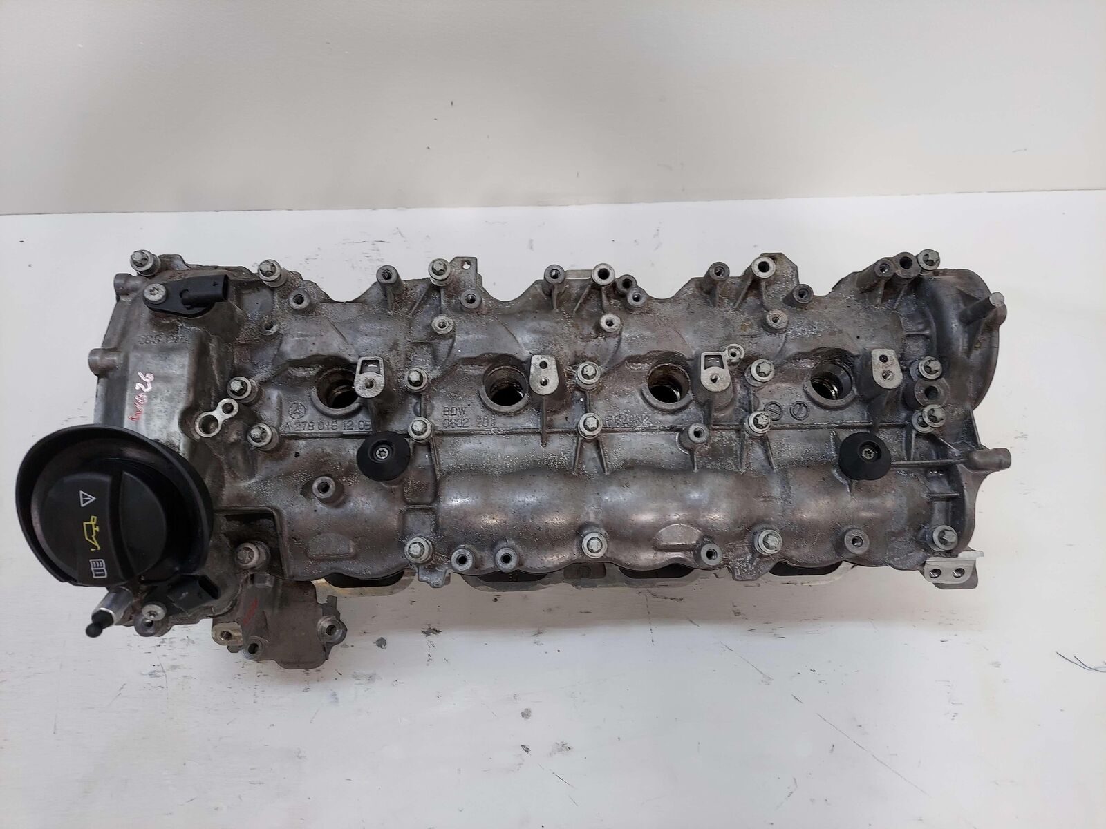 13-16 MERCEDES GL63 AMG X166 RIGHT ENGINE MOTOR CYLINDER BARE HEAD 5.5L 157.982