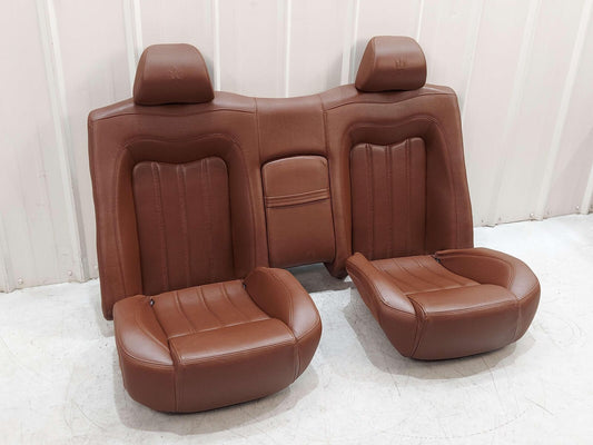 2010 Maserati GranTurismo S M145 Coupe REAR BROWN LEATHER SEAT