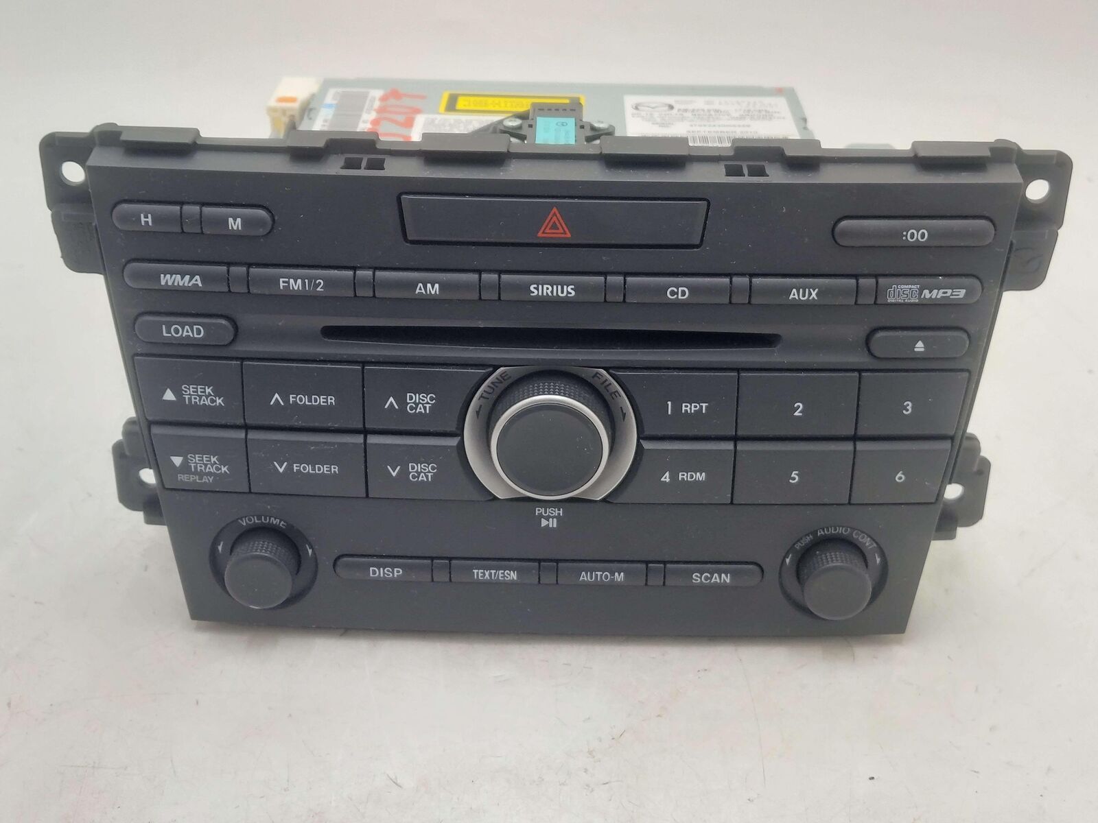 11-12 MAZDA CX7 AM FM CD RADIO RECEIVER 14795246