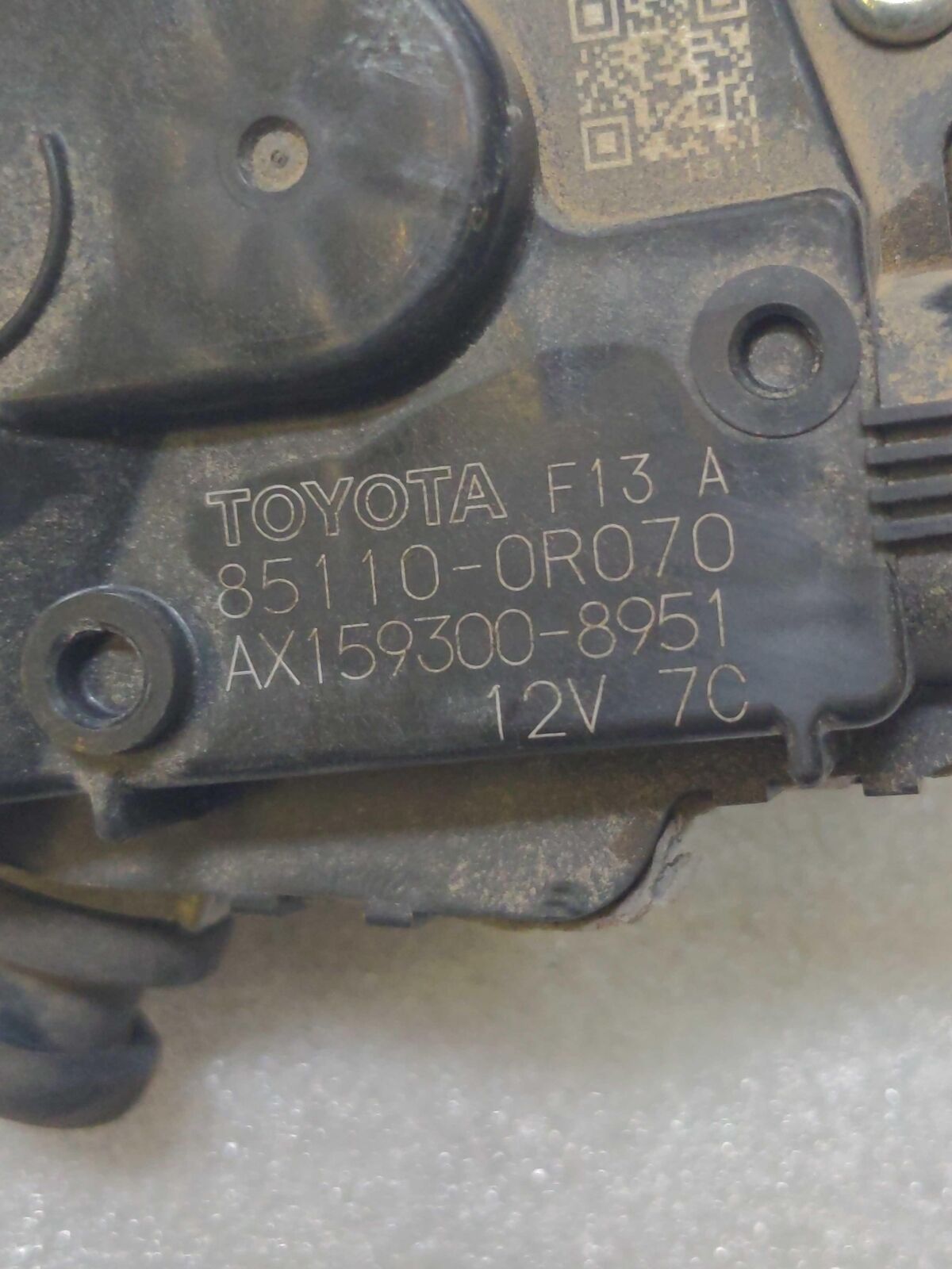 19-22 TOYOTA RAV-4 FRONT Wiper Motor 85110-0R070 6KM'S