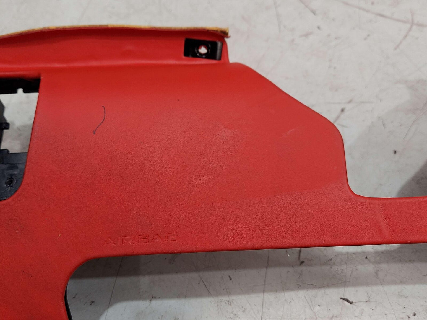 2016 MCLAREN 540C LOWER DASH PANEL RED LEATHER 13N0374CP *NOTE