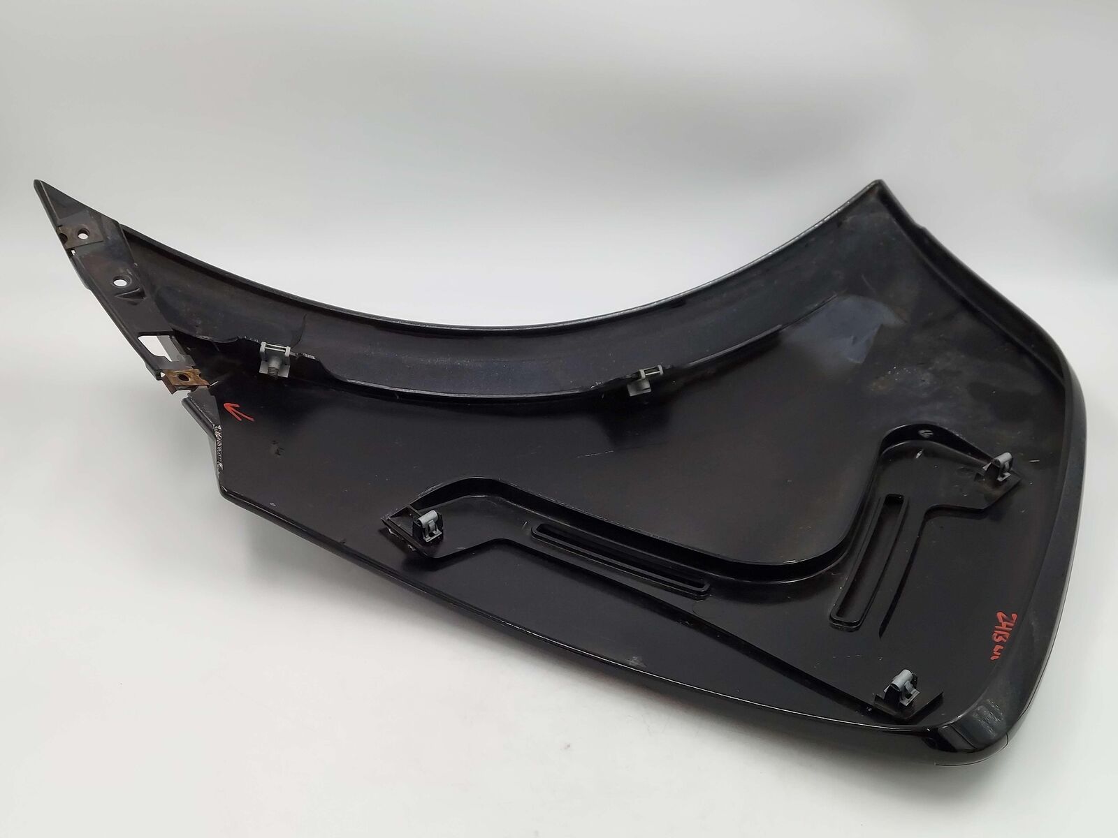 2016 MCLAREN 540C REAR LEFT BUMPER END SPECIAL ONYX BLACK METALLIC 92525 *NOTE