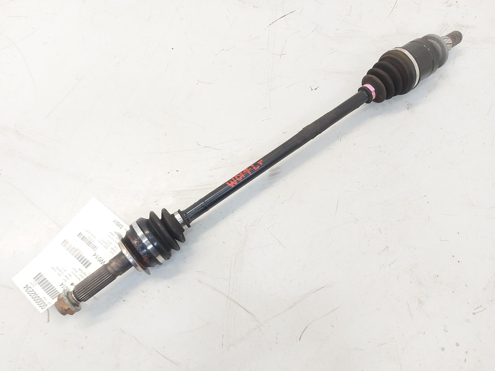 15-21 SUBARU WRX REAR LH LEFT AXLE SHAFT 2.0L