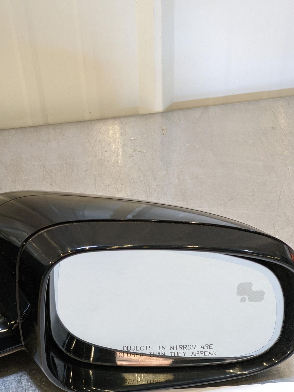 10-15 JAGUAR XF RH Right Door Mirror Black Blind Spot Alert