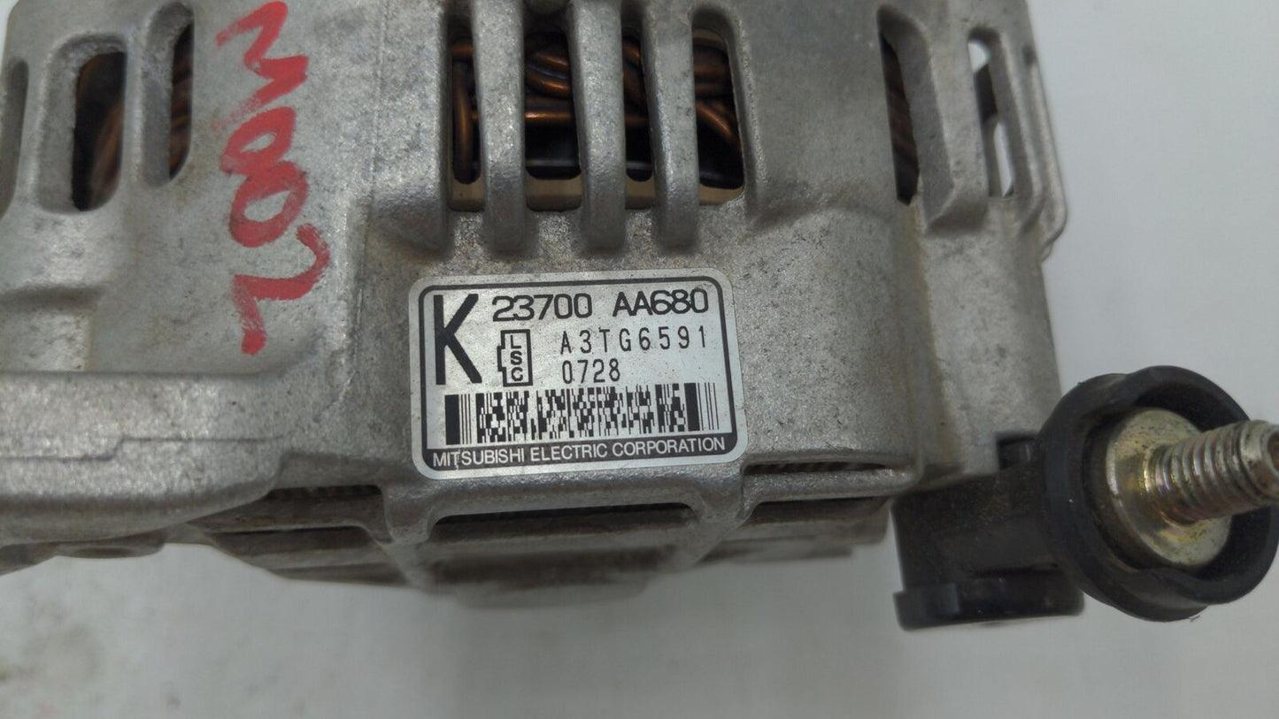 11 12 SUBARU IMPREZA Alternator 23700-aa680 2.5L turbo 1K KM's