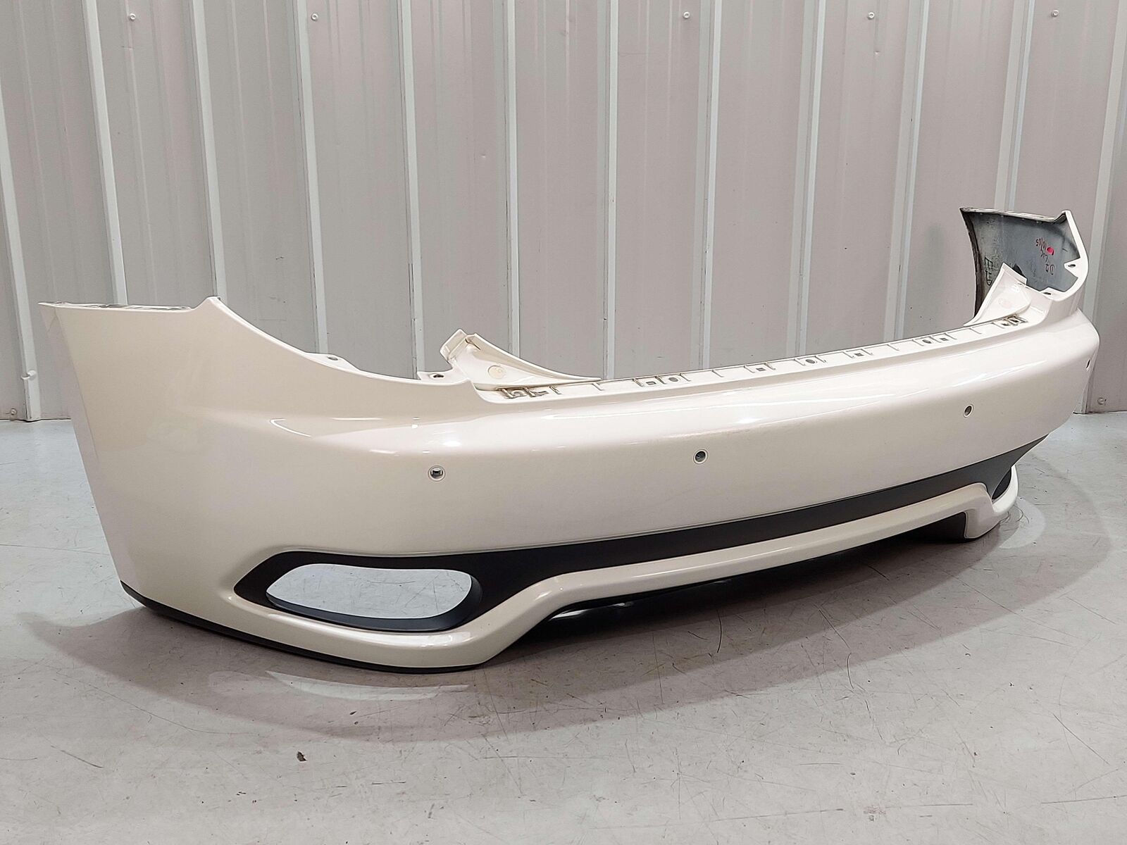 2010 Maserati GranTurismo S M145 Coupe REAR BUMPER BIANCO ELDORADO WHITE