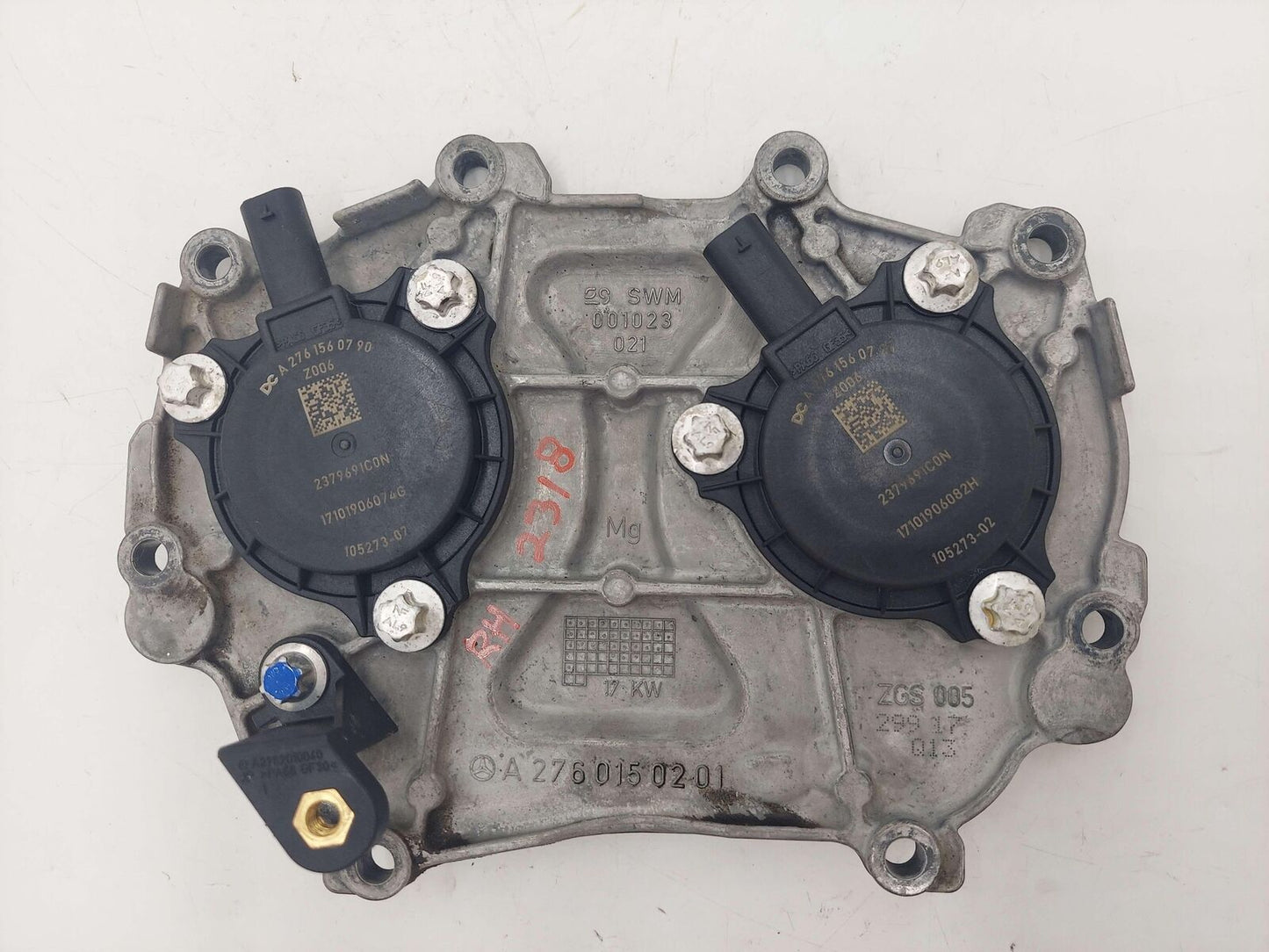 16-19 Mercedes GLE63s RH Right Timing Cover A2760150201 2379691C0N 94K KMS