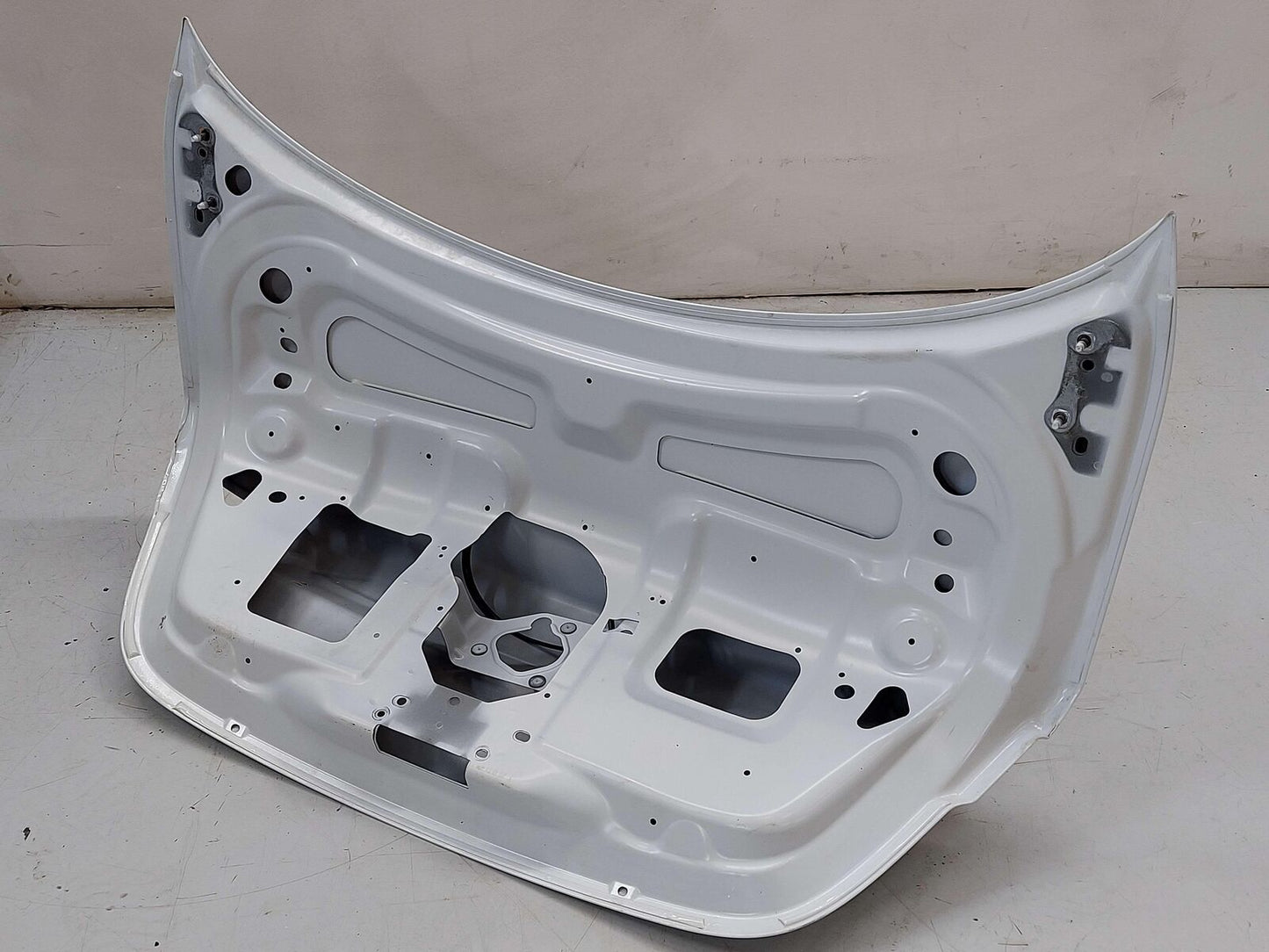 12-15 JAGUAR XF X250 BARE SHELL DECK TRUNK LID POLARIS WHITE