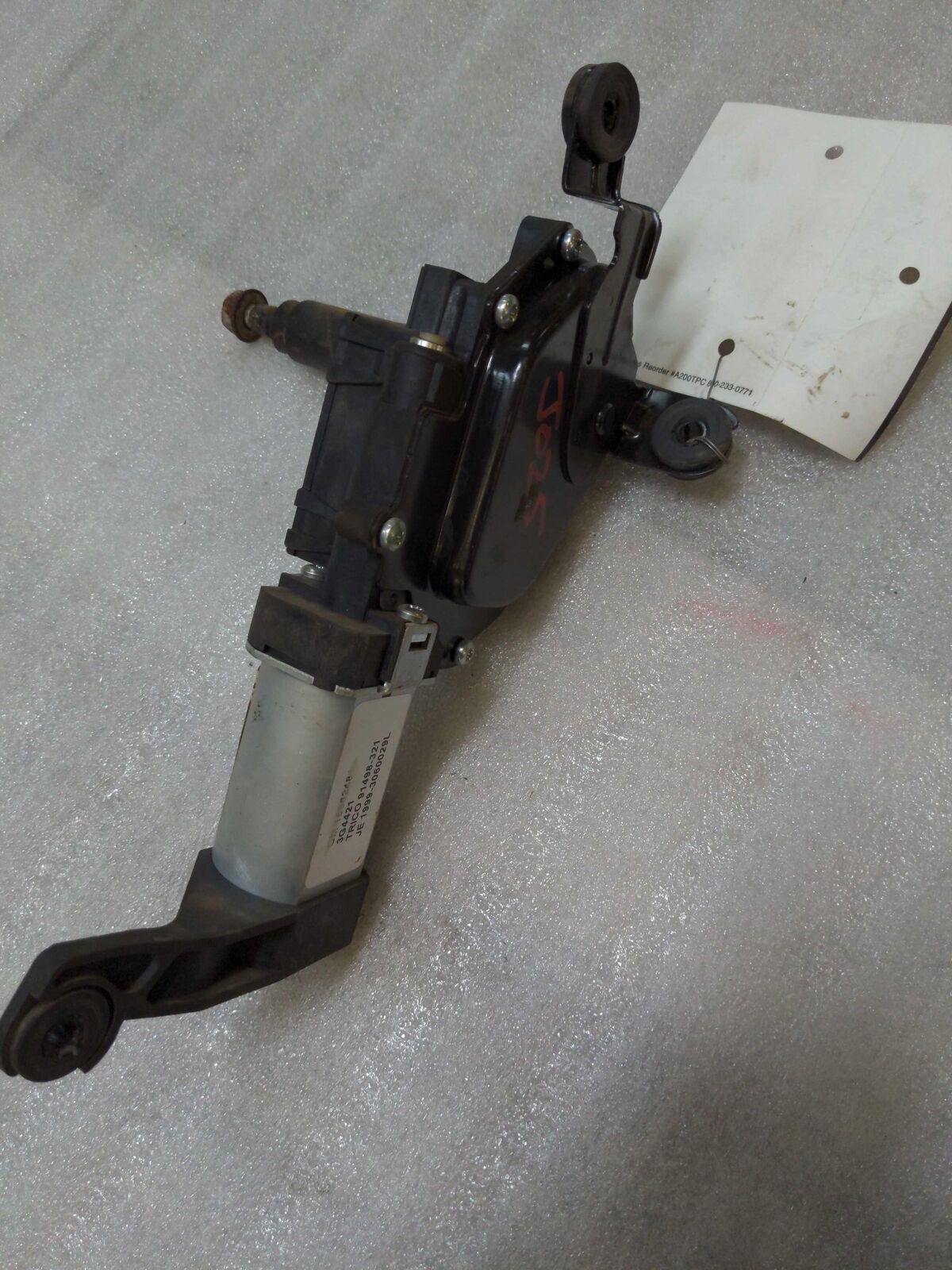 07-09 SUZUKI GRAND VITARA Rear Windshield Wiper Motor 25821853 GM1595248 XL-7