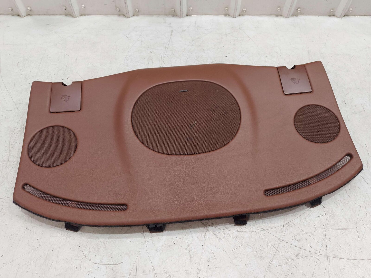 2010 Maserati GranTurismo S M145 Coupe BROWN PARCEL SHELF TRIM COVER PANEL