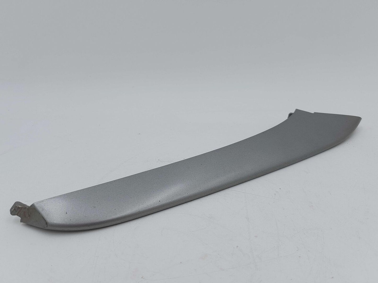 14-16 PORSCHE PANAMERA FRONT RIGHT BUMPER COVER UPPER BLADE TRIM GRAY