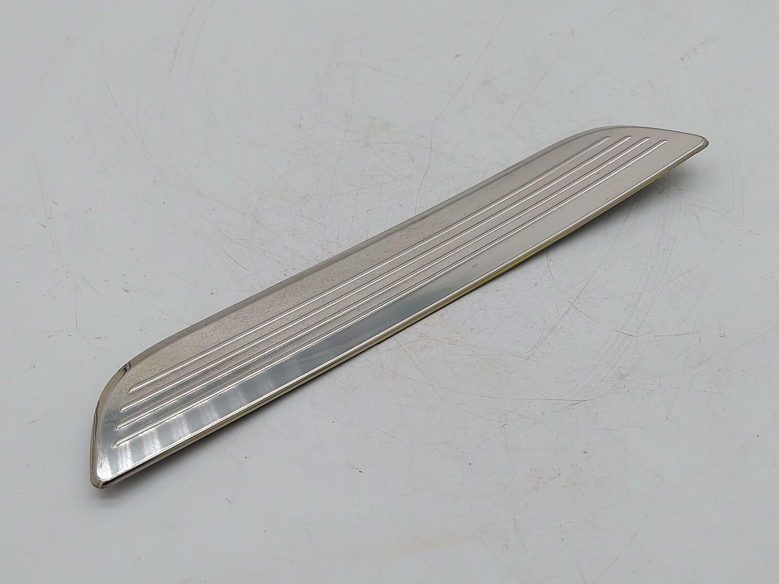 19 Mercedes E63s AMG W213 Rear RH Right Door Scuff Sill Plate Chrome A2056800635