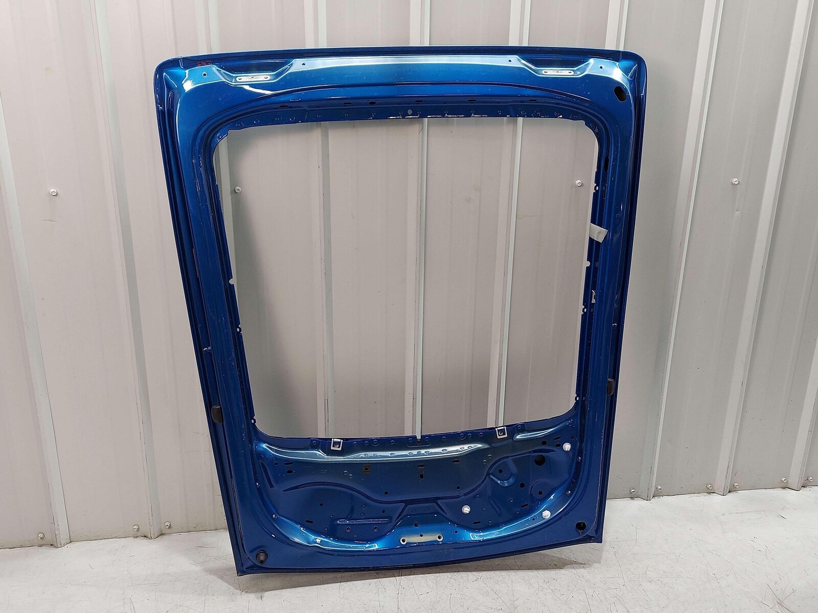 16 PORSCHE CAYMAN GT4 981 REAR ENGINE LID LIFTGATE HATCH TRUNK SAPPHIRE BLUE M5J