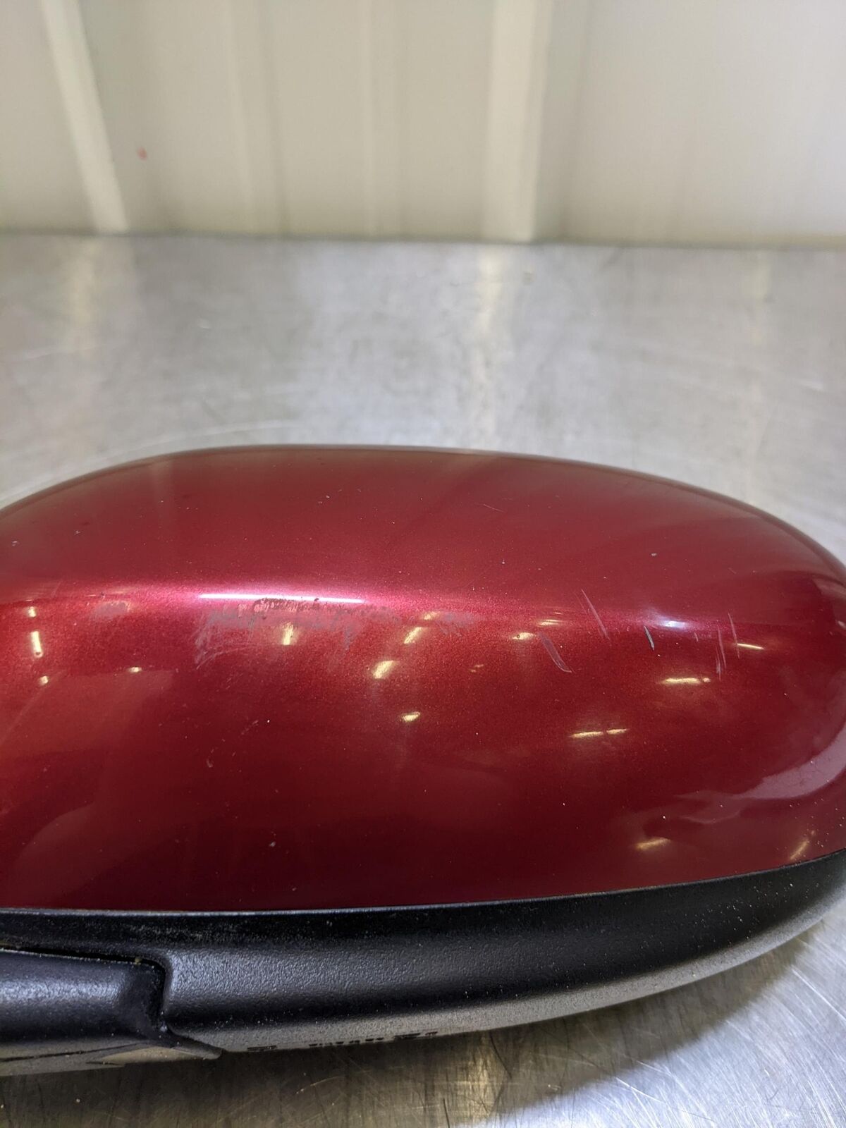 💥04-07 JAGUAR XJ8 LH Left Door Mirror Red Electric💥