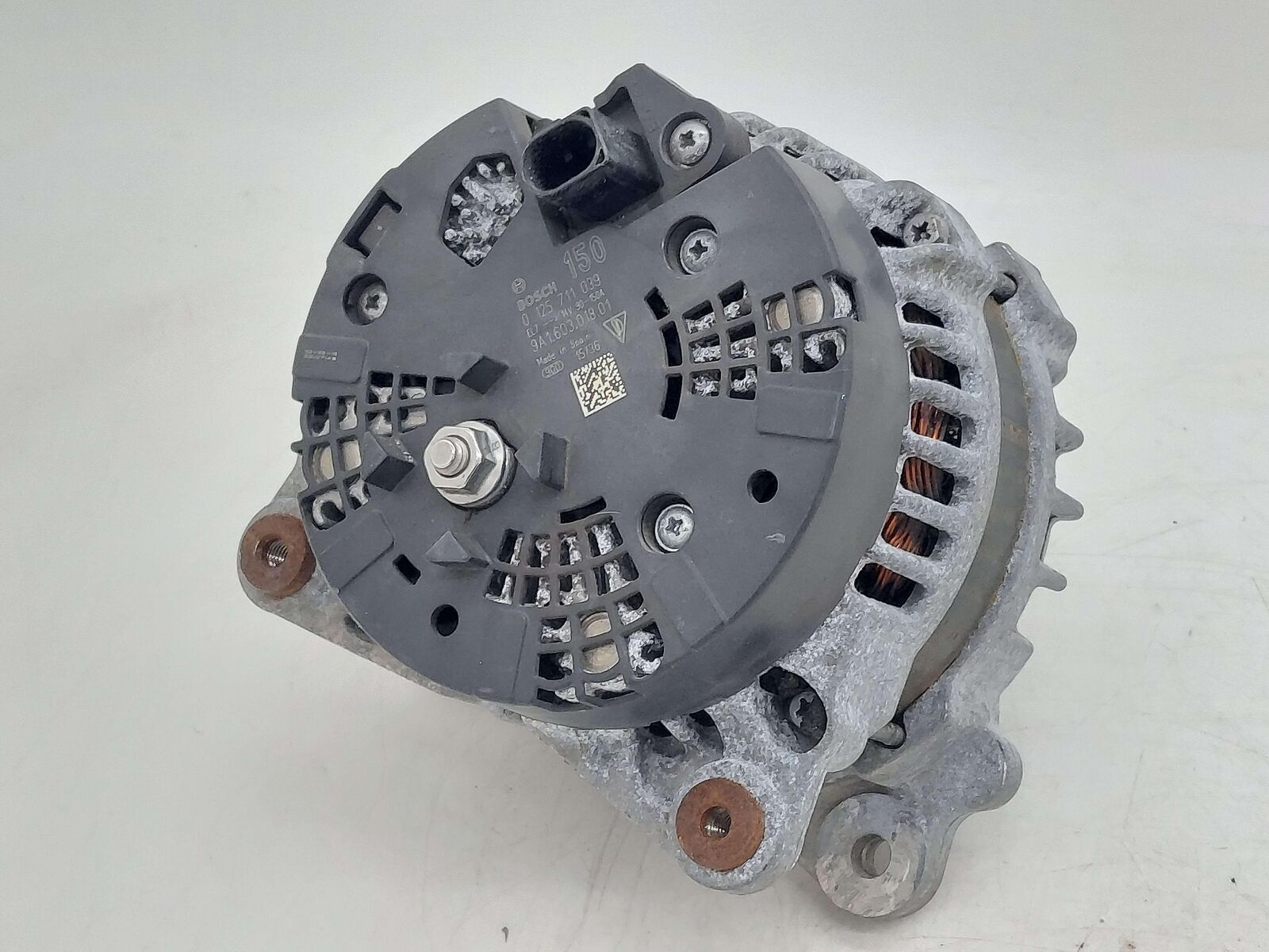 14-16 PORSCHE CAYMAN GT4 981 ALTERNATOR 3.8L 9A160301801