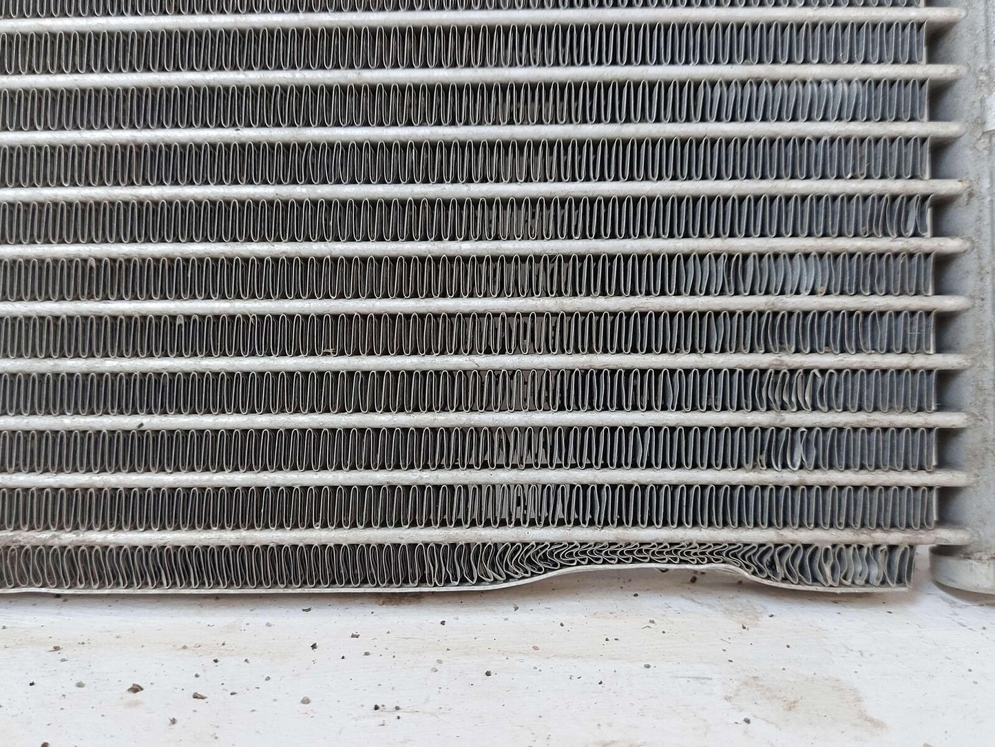 09-12 JAGUAR XF AC A/C AIR CONDITIONING CONDENSER 2R83-19C600-AD *NOTE