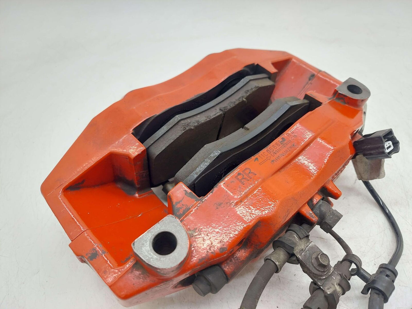 2016 MCLAREN 540C REAR RIGHT BRAKE CALIPER RED 11C0566CP