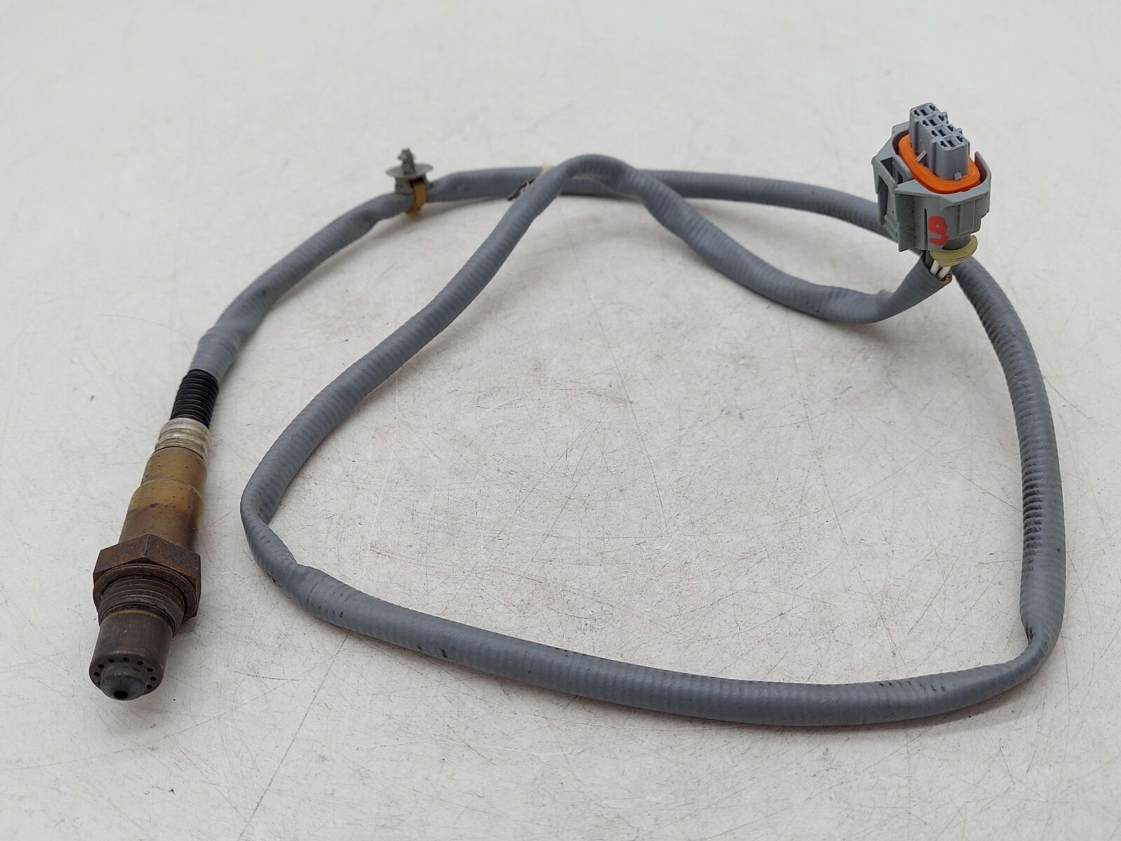 2016 PORSCHE CAYMAN GT4 981 REAR LEFT LAMBDA O2 OXYGEN SENSOR 9A160619301