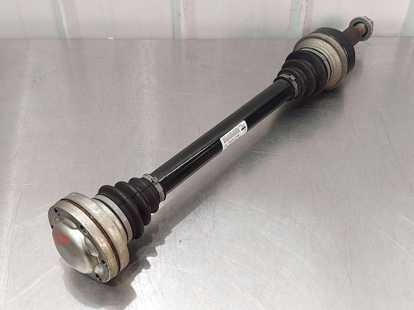 16 PORSCHE CAYMAN GT4 981 REAR LEFT AXLE SHAFT 6 SPEED MANUAL 6K MILES