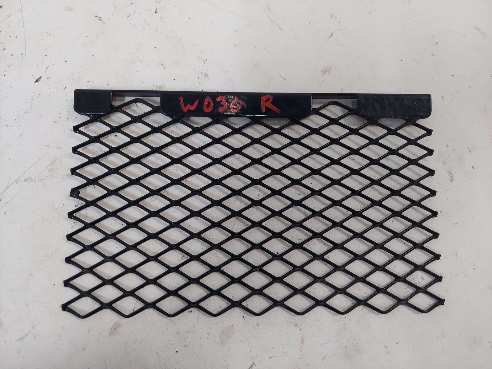 1999 Nissan Skyline Altia Bumper Mesh Grille Grill Insert Set Black *Bent Hole*