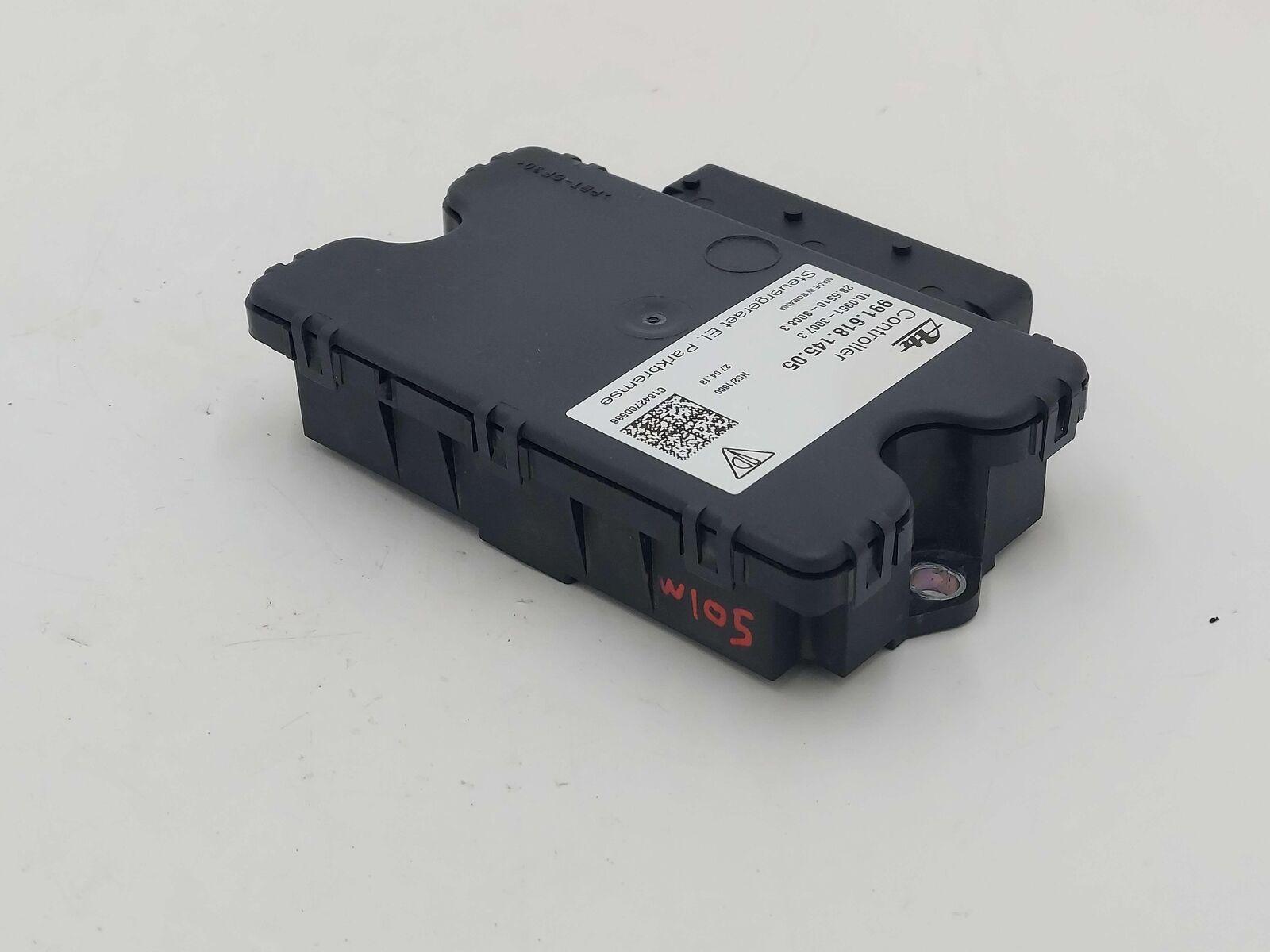 17-19 PORSCHE CAYMAN 718 PARKING BRAKE CONTROL MODULE 991618145