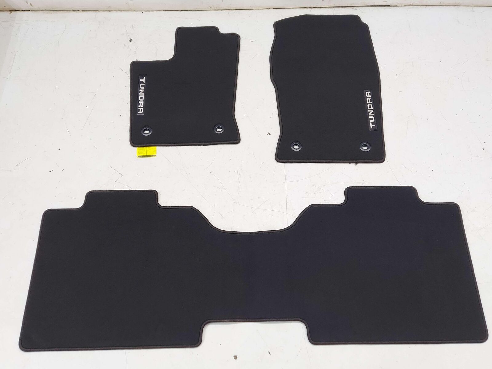 2022 TOYOTA TUNDRA FLOOR MAT CREWMAX BLACK CARPET OEM PT919-34220-20 *NEW IN BAG