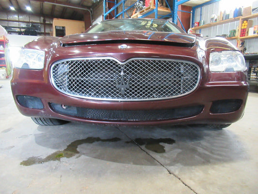 W009 2007 07 MASERATI QUATTROPORTE 4.2 FRONT BUMPER W/ GRILLED SCRATCHED