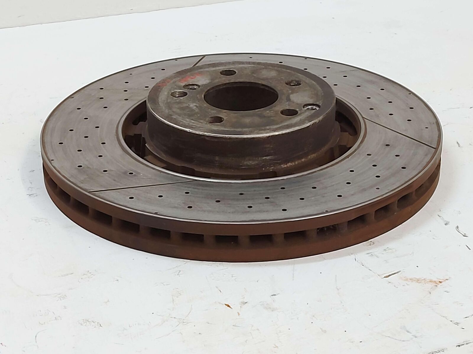 12-18 Mercedes W218 CLS63S AMG FRONT LEFT RIGHT BRAKE DISC ROTOR