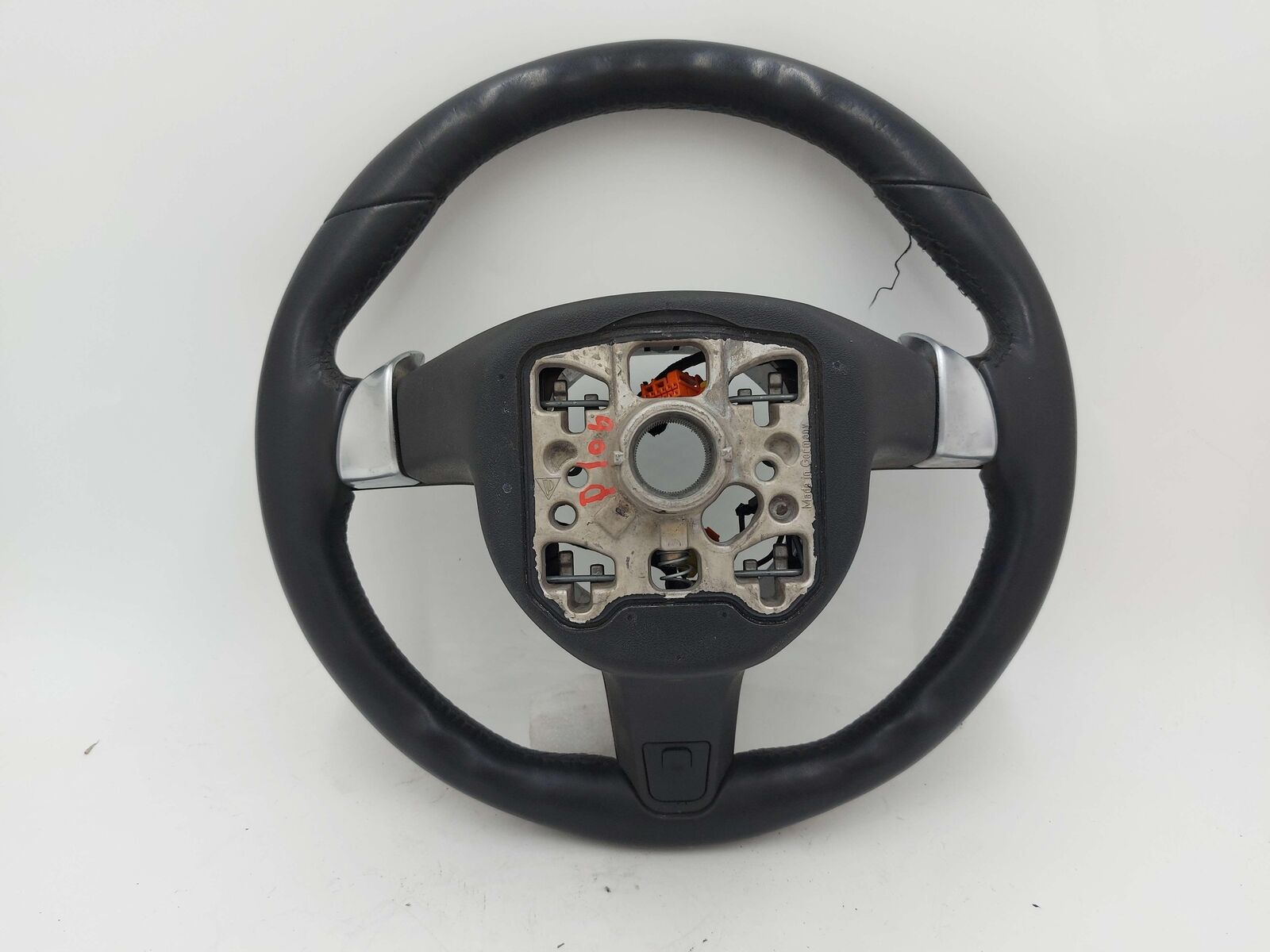 05-12 Porsche 911 Steering Wheel 997 Black Leather(844) 997347803 *Notes*