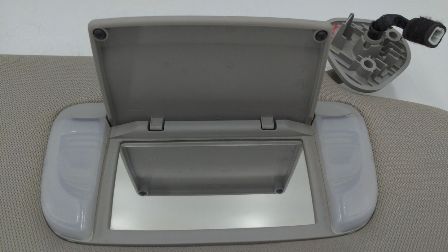 14-21 TOYOTA TUNDRA RH RIGHT SUN VISOR GREY ILLUMINATED