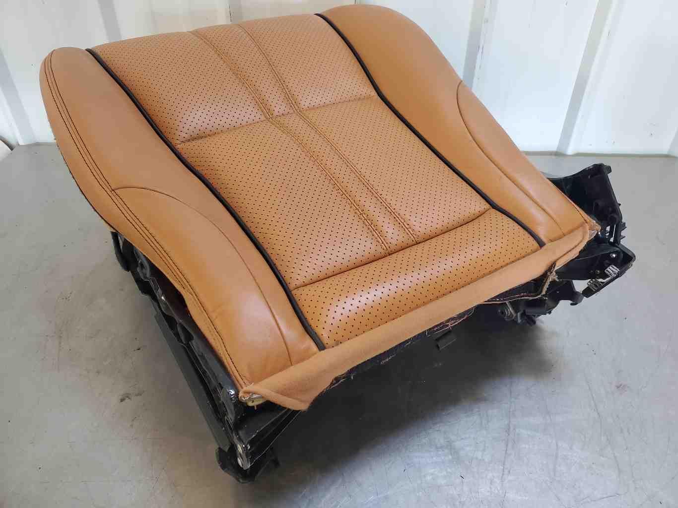 16-19 JAGUAR XJ Front Seat Rh Brown Seat Cushion Base heated cool 10 way power