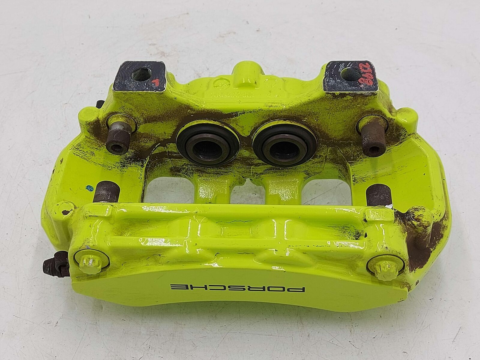 15-18 PORSCHE CAYENNE 958 S E-HYBRID SET OF 4 BRAKE CALIPER HYBRID GREEN