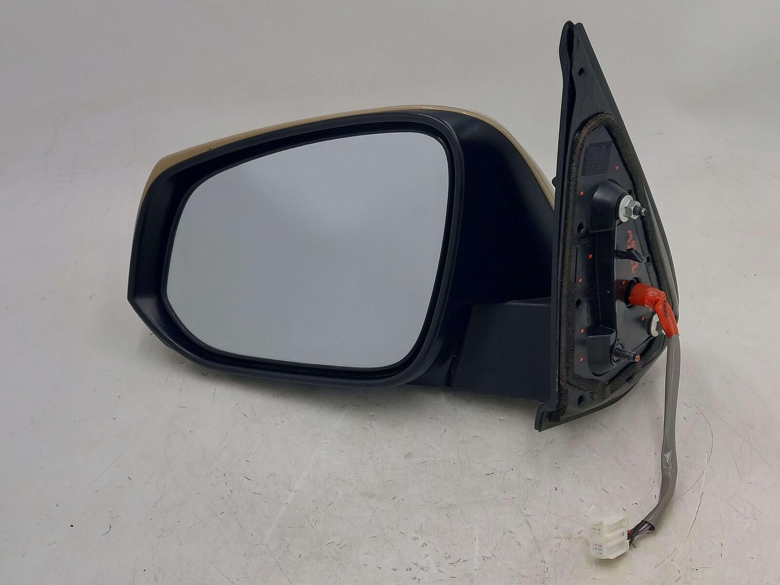 16-23 TOYOTA TACOMA LEFT DOOR MIRROR W/ SIGNAL LAMP QUICKSAND BEIGE 4V6 CREW CAB