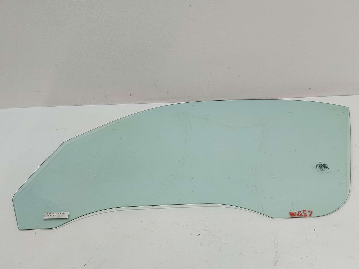 05-12 Porsche 911 997 Carrera S CONVERTIBLE LEFT DOOR GLASS WINDOW 99754251101