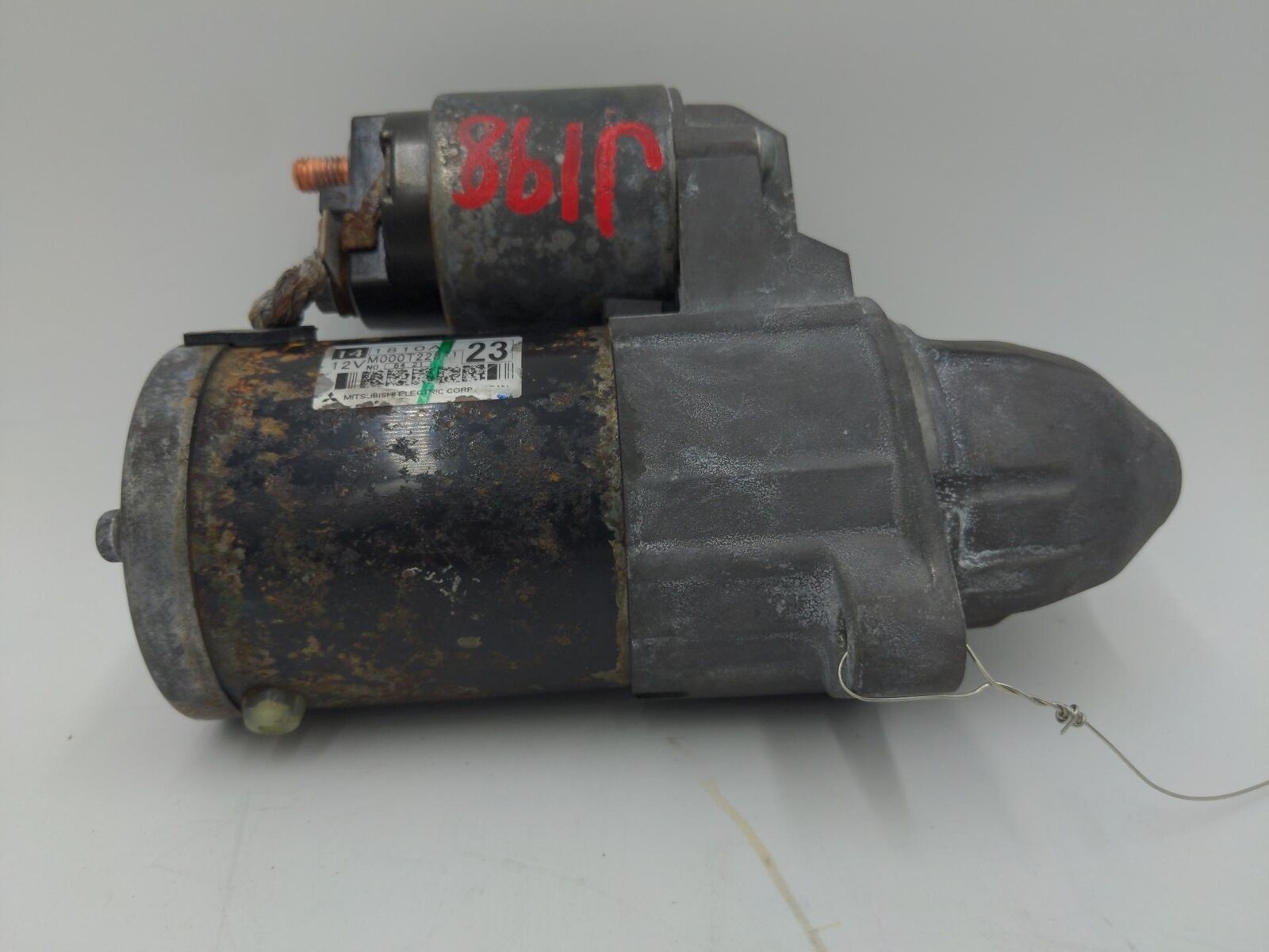 08-15 MITSUBISHI LANCER Starter Motor 1810a123 89K KM'S Evolution MR