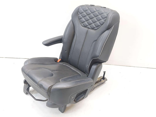 2020 HYUNDAI PALISADE REAR LEFT SEAT CAPTAIN BUCKET BLACK NAPPA LEATHER