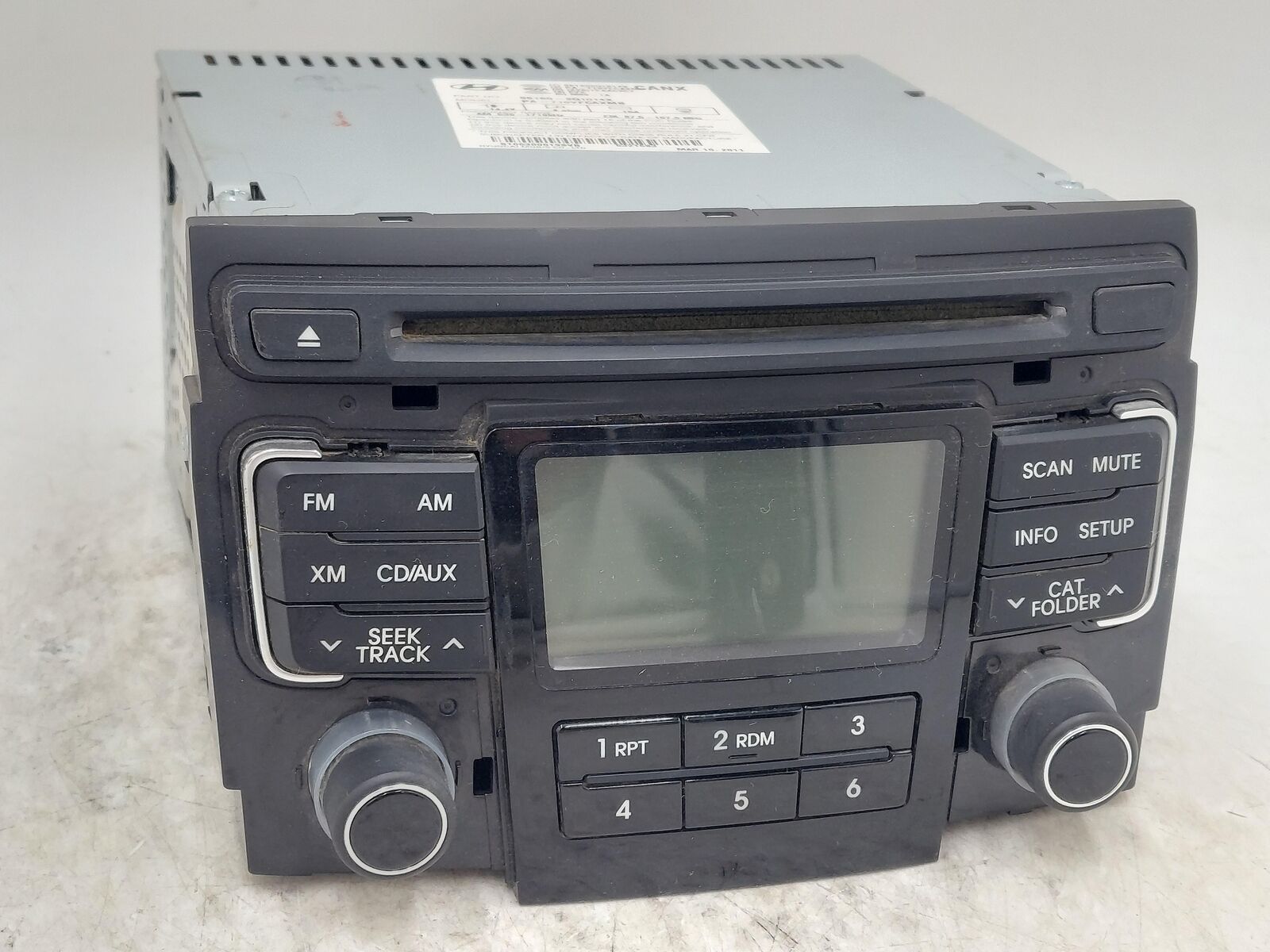 11 Hyundai Hybrid Sonata Radio Receiver Receiver 961803Q1014X 96180-3Q1014X