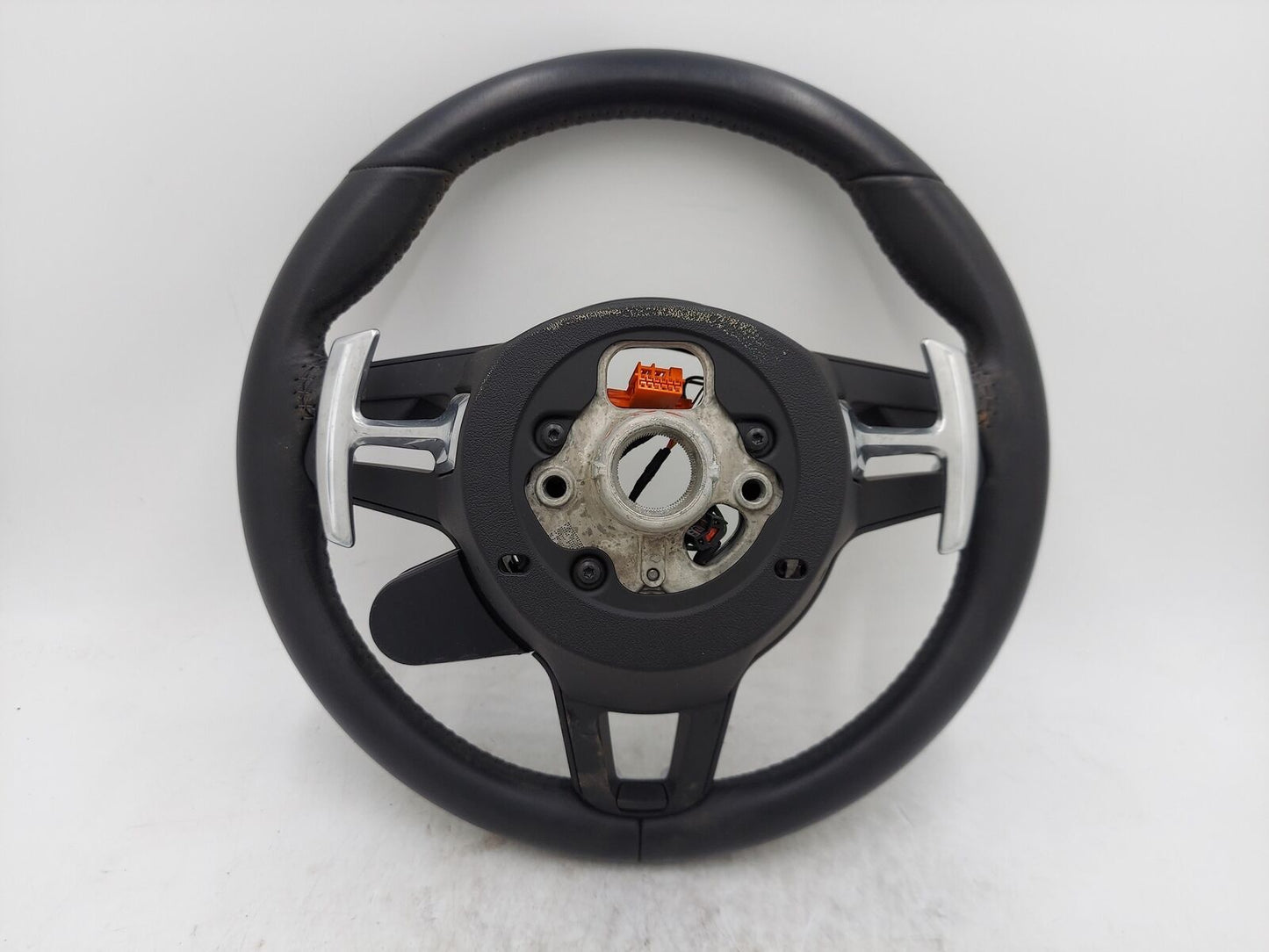 17-22 Porsche Cayman 718 Steering Wheel Black *Gouges* GT STYLE w/ paddle shift