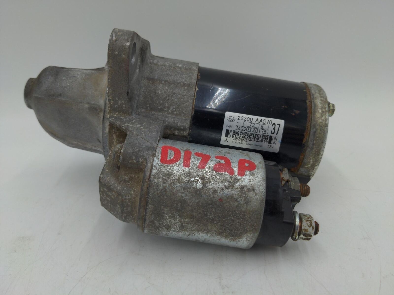 08 09 10 11 SUBARU IMPREZA Starter Motor 23300aa570 70K KM'S 2.5L AT