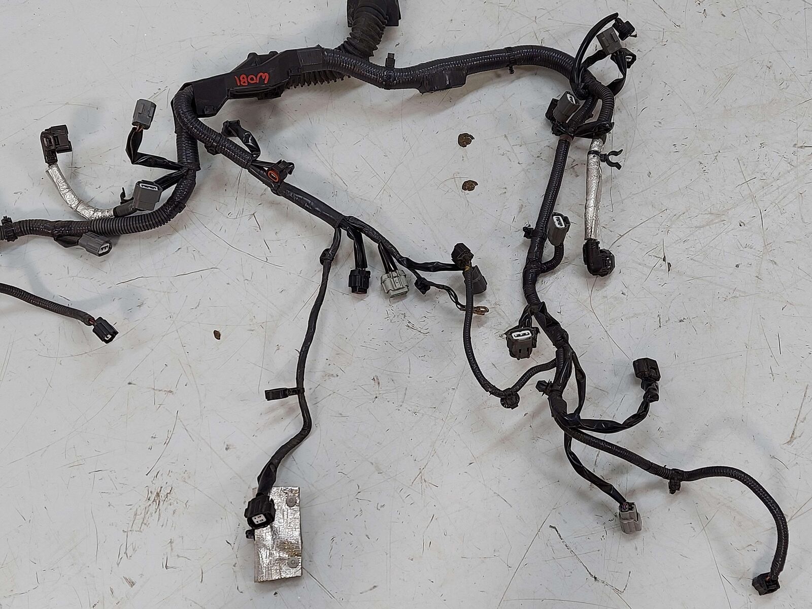 2009 Nissan GTR GT-R R35 Engine Motor Wire Wiring Harness 24011JF10A