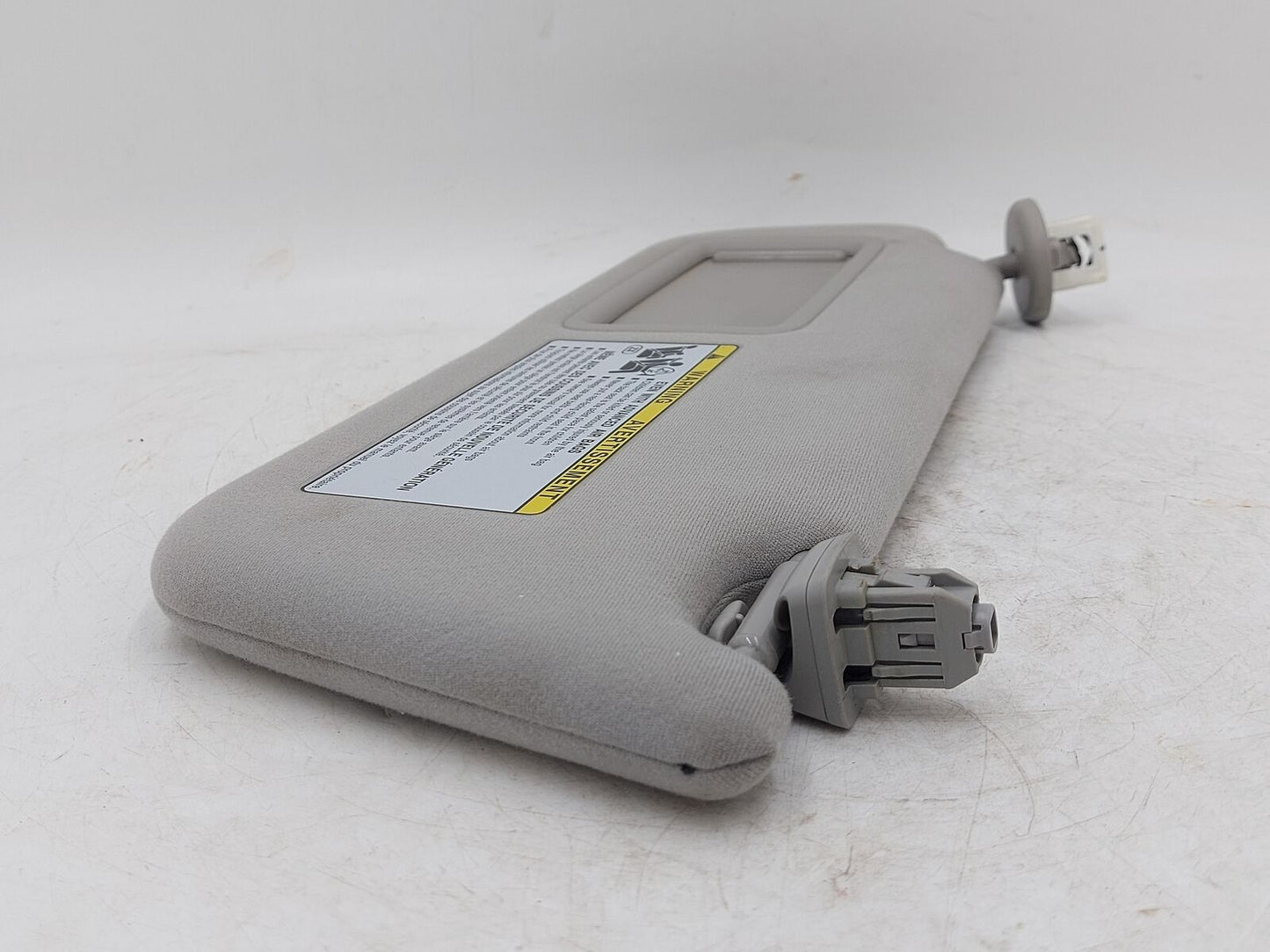 16-22 LEXUS RX450 HYBRID LEFT SUN VISOR GREY ILLUMINATION *CRACKED MOUNT*