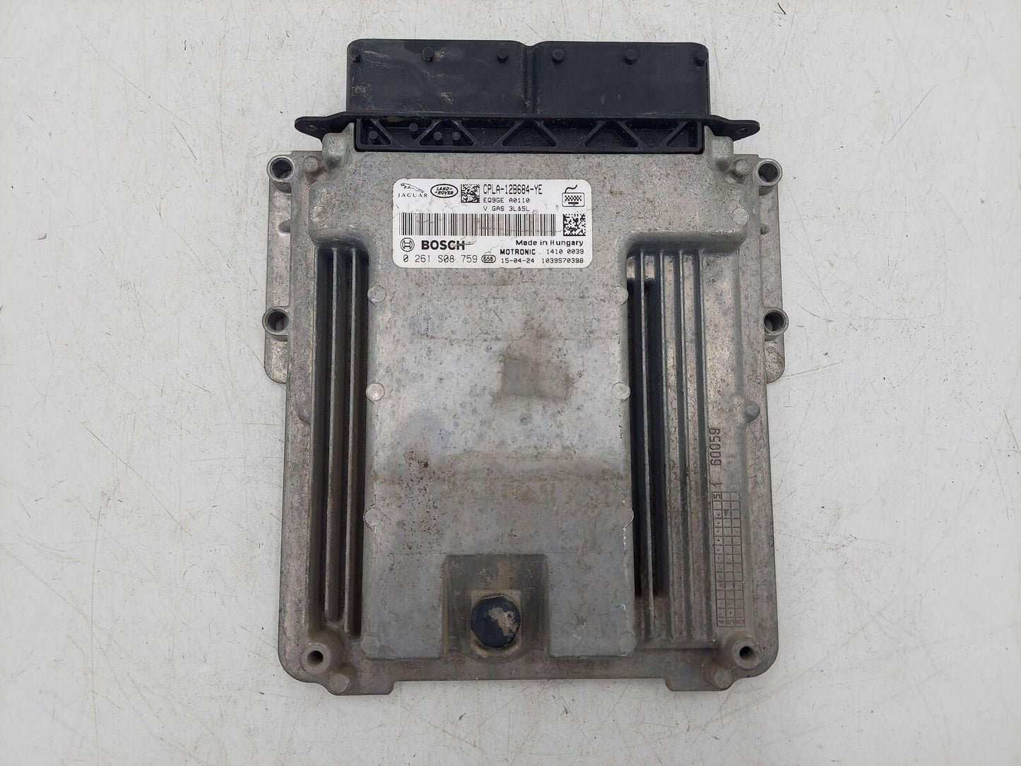 13-17 JAGUAR XF X250 3.0L ECU ENGINE CONTROL MODULE CPLA-12B684-YE