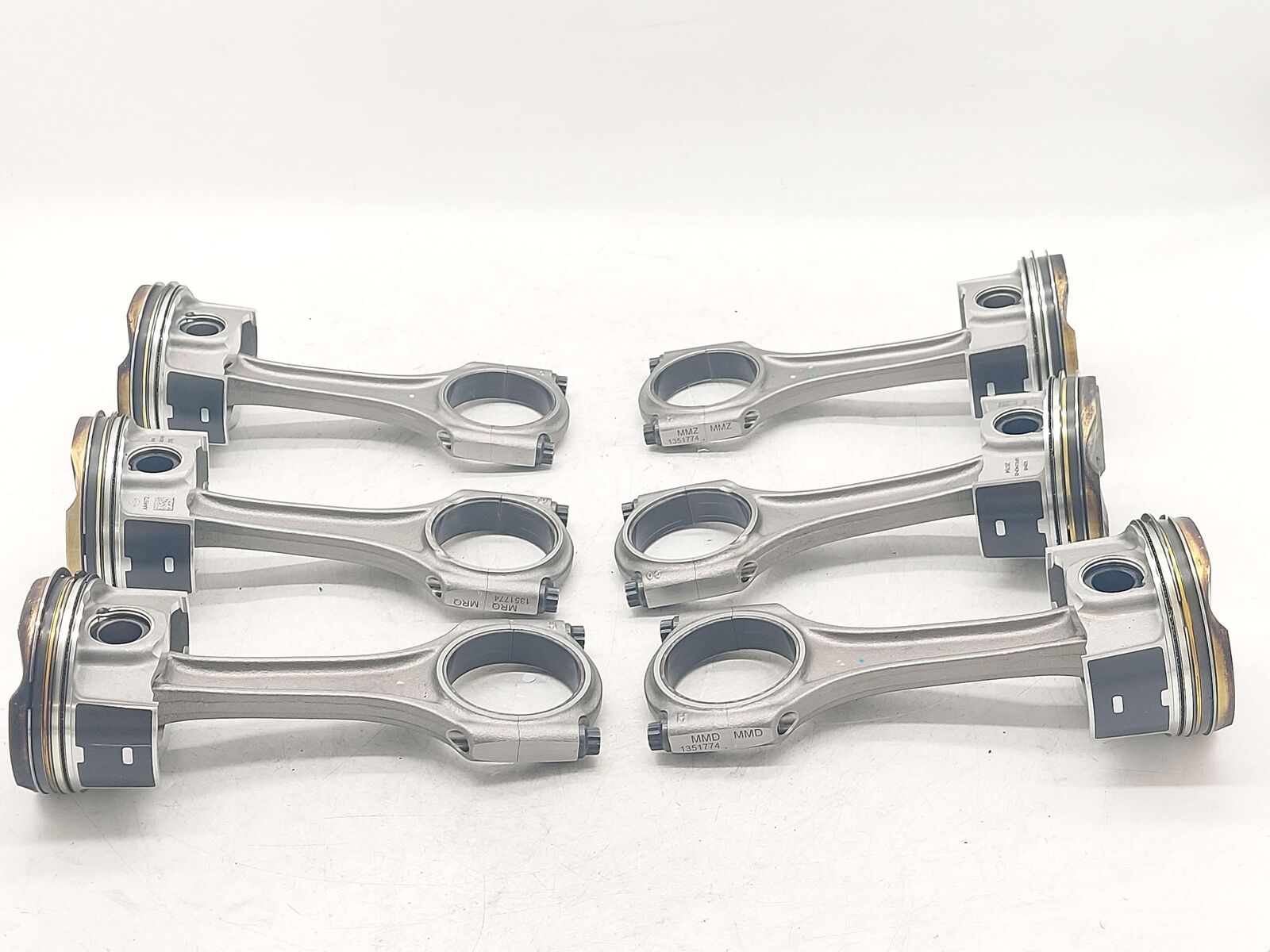 2023 MCLAREN ARTURA 3.0L V6 SET OF 6 PISTON & RODS 16FB104CP