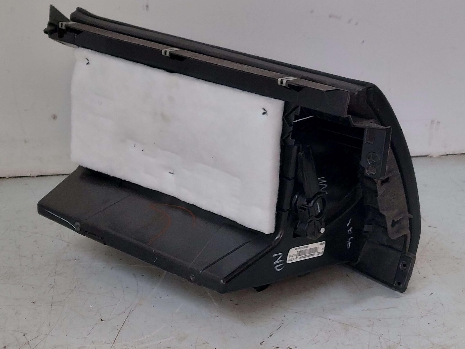 16-19 MERCEDES GLE63S AMG W166 FRONT Dash Glove Box Black Leather 1666800191